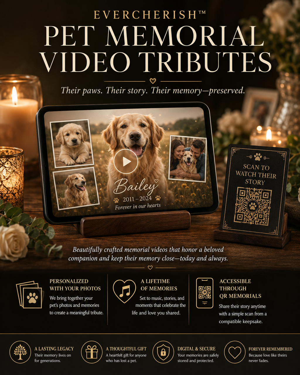 EverCherish™ Pet Memorial Video